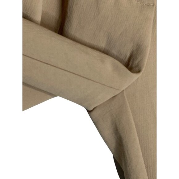 Wilfred The Effortless Pleated Tan Camel Pant Crepette-sz 00 - Picture 7 of 11